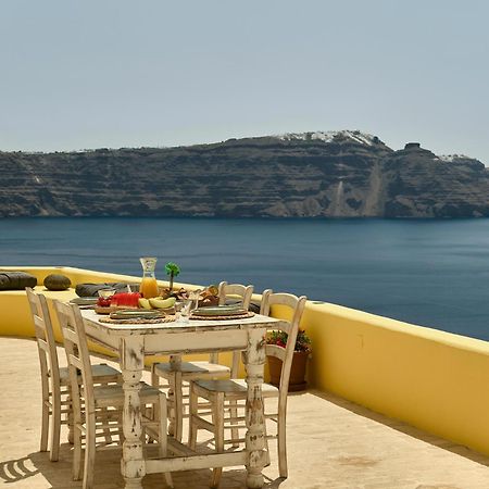 Ilivatos - Elegant Villa On The Caldera'S Edge أويا المظهر الخارجي الصورة