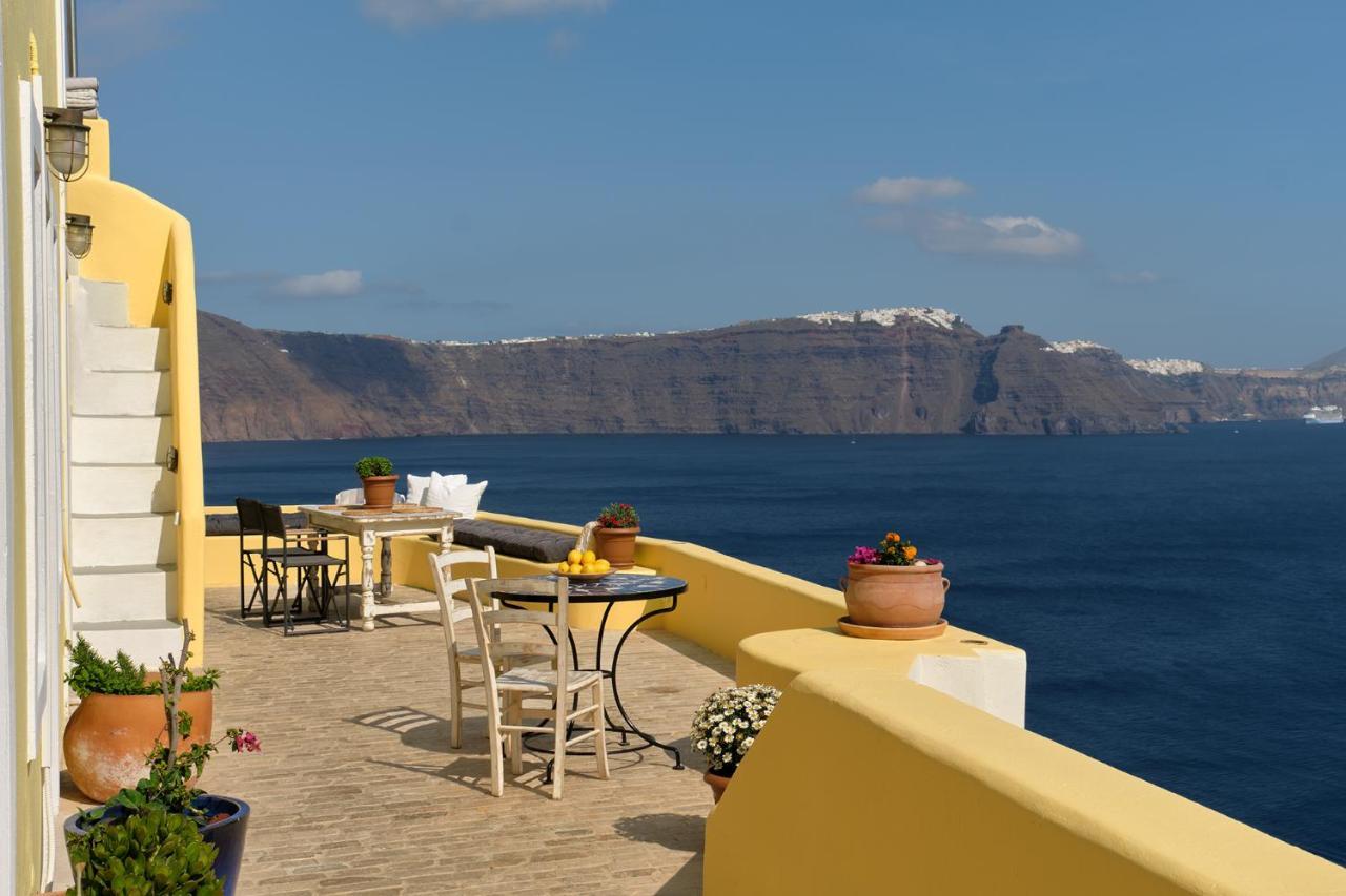 Ilivatos - Elegant Villa On The Caldera'S Edge أويا المظهر الخارجي الصورة