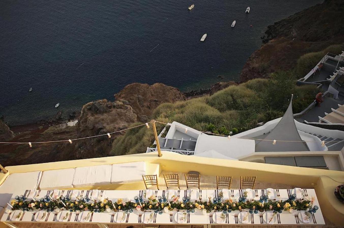 Ilivatos - Elegant Villa On The Caldera'S Edge أويا المظهر الخارجي الصورة