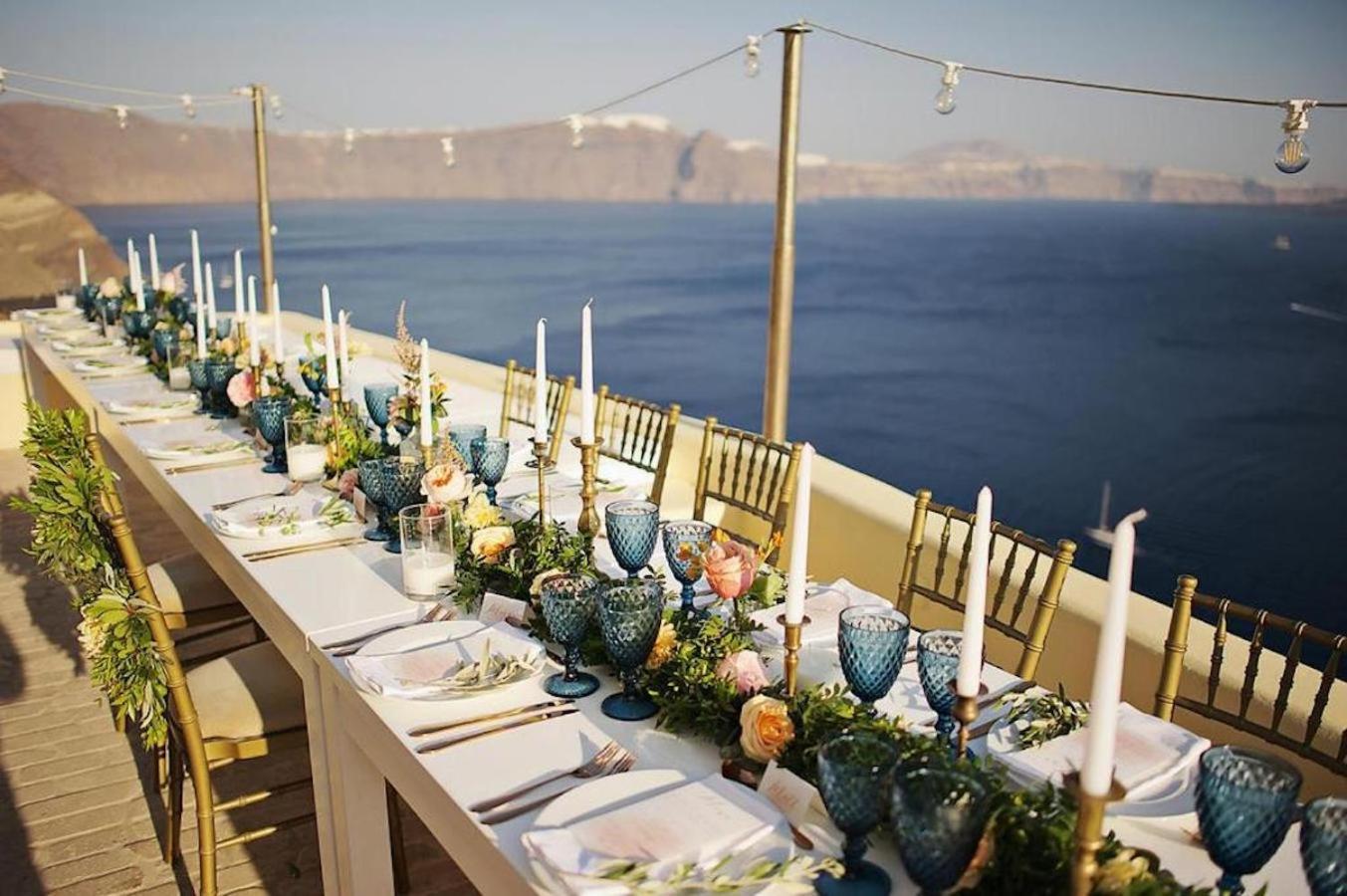 Ilivatos - Elegant Villa On The Caldera'S Edge أويا المظهر الخارجي الصورة