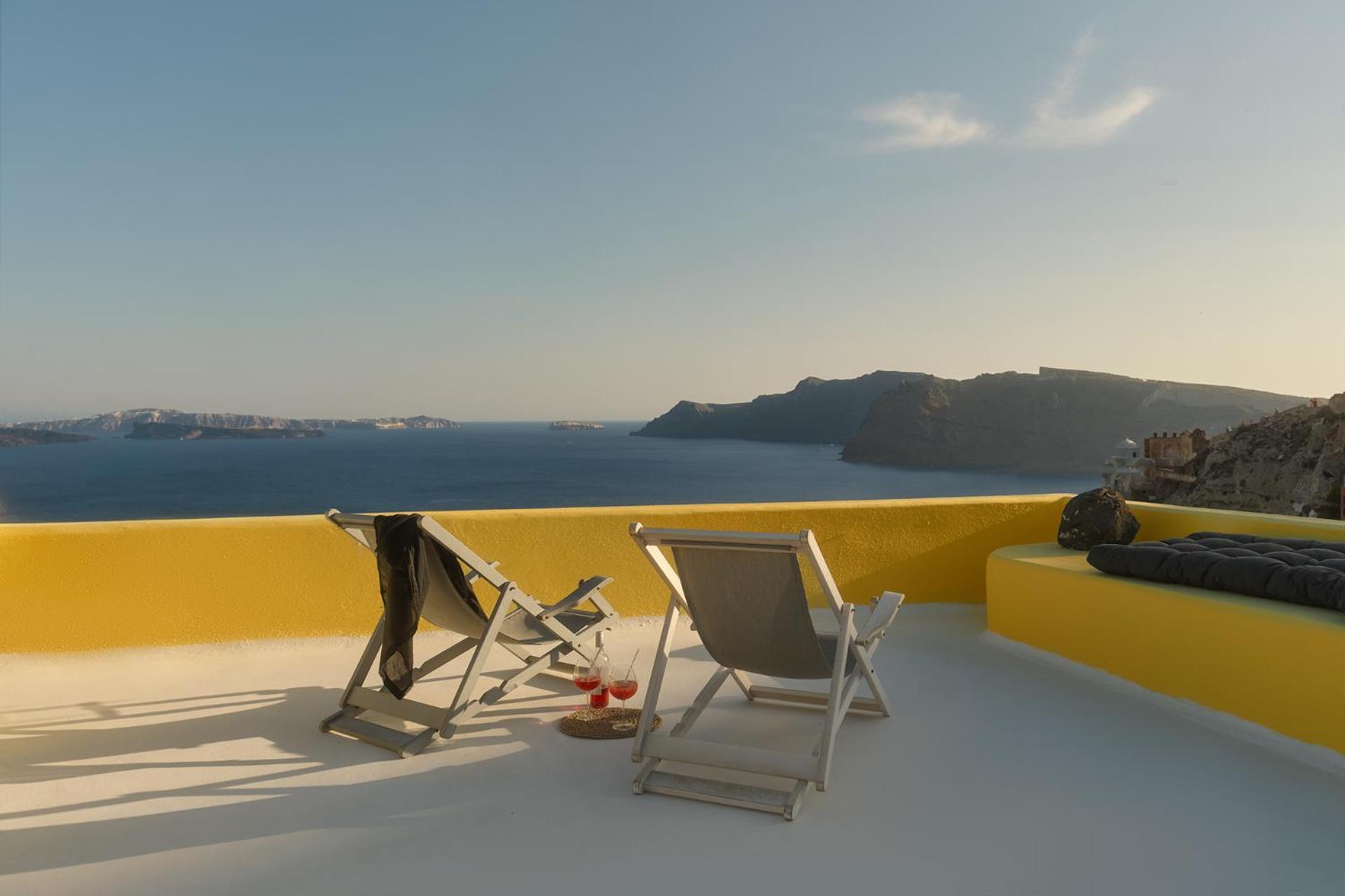 Ilivatos - Elegant Villa On The Caldera'S Edge أويا المظهر الخارجي الصورة