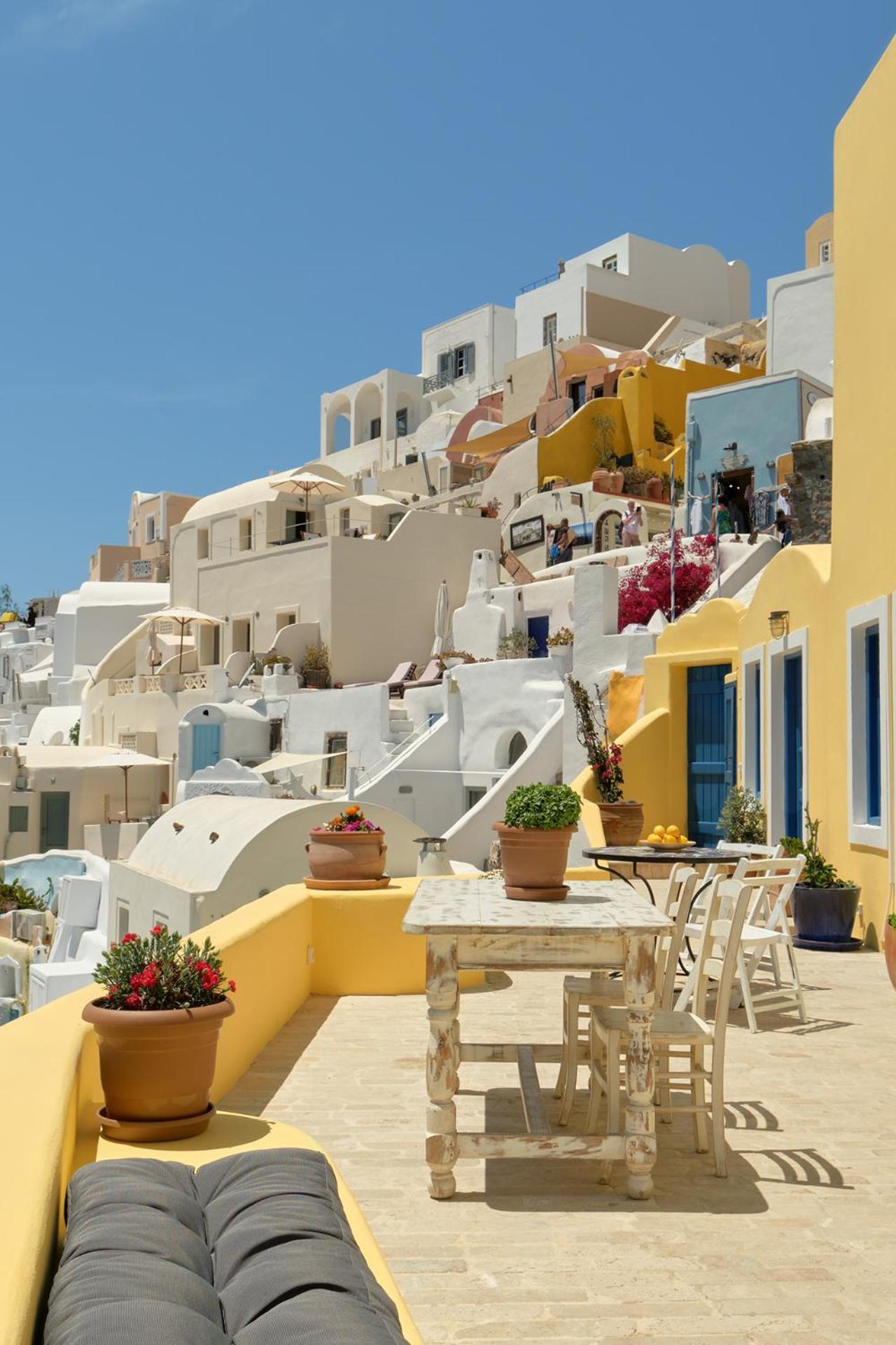 Ilivatos - Elegant Villa On The Caldera'S Edge أويا المظهر الخارجي الصورة