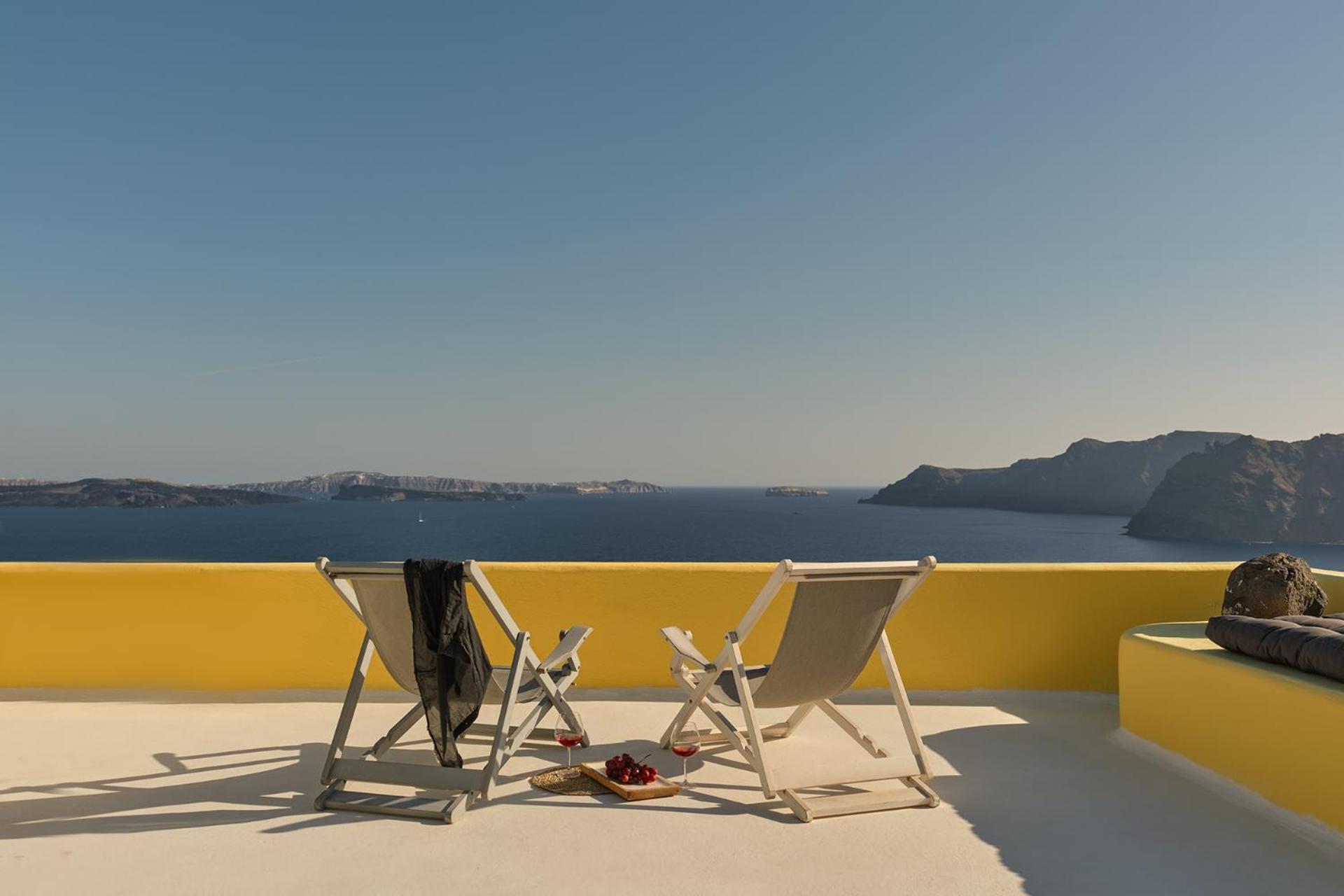 Ilivatos - Elegant Villa On The Caldera'S Edge أويا المظهر الخارجي الصورة
