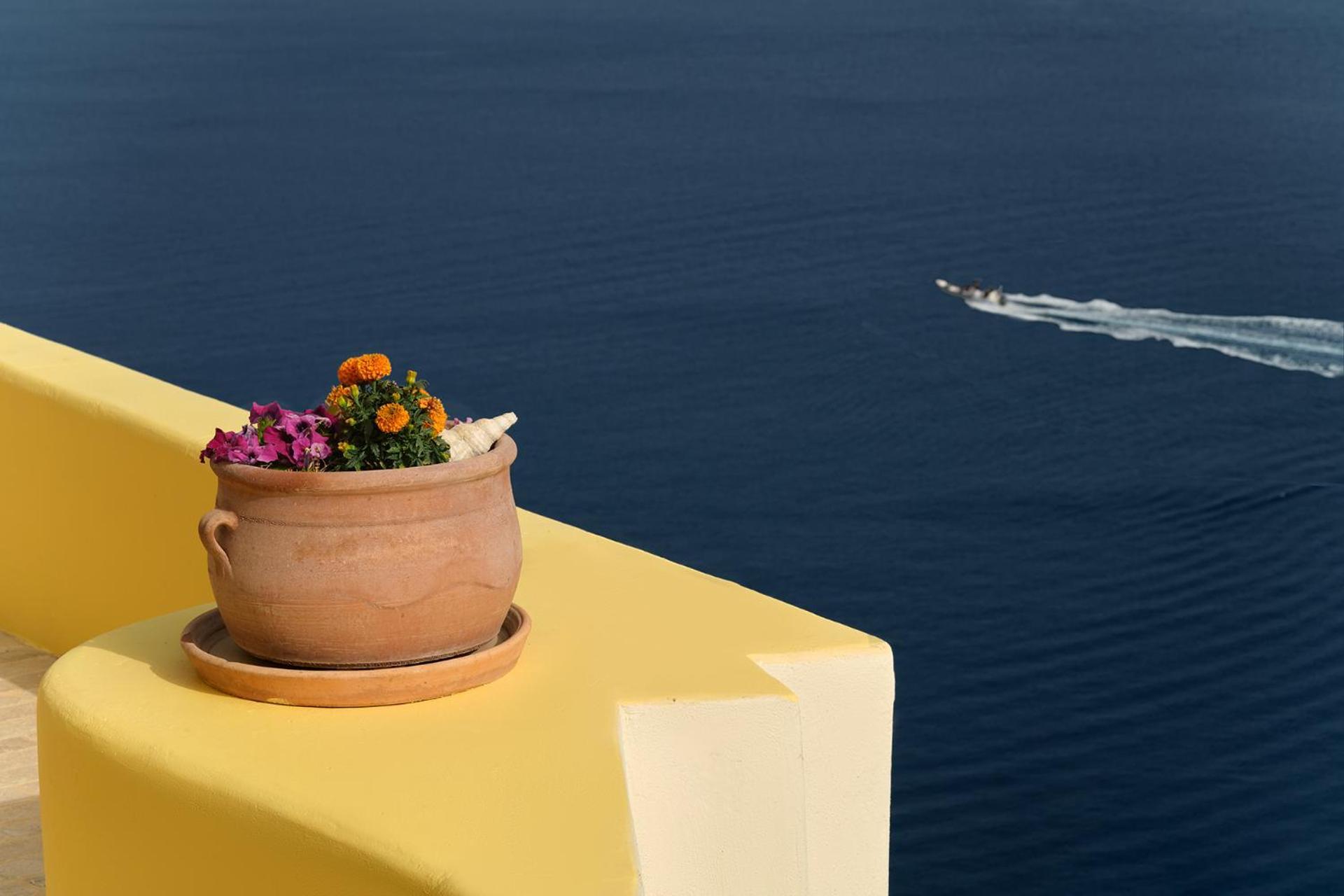 Ilivatos - Elegant Villa On The Caldera'S Edge أويا المظهر الخارجي الصورة