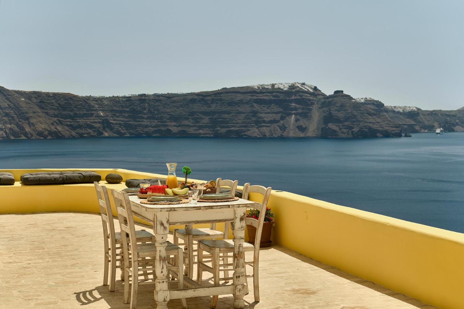 Ilivatos - Elegant Villa On The Caldera'S Edge أويا المظهر الخارجي الصورة