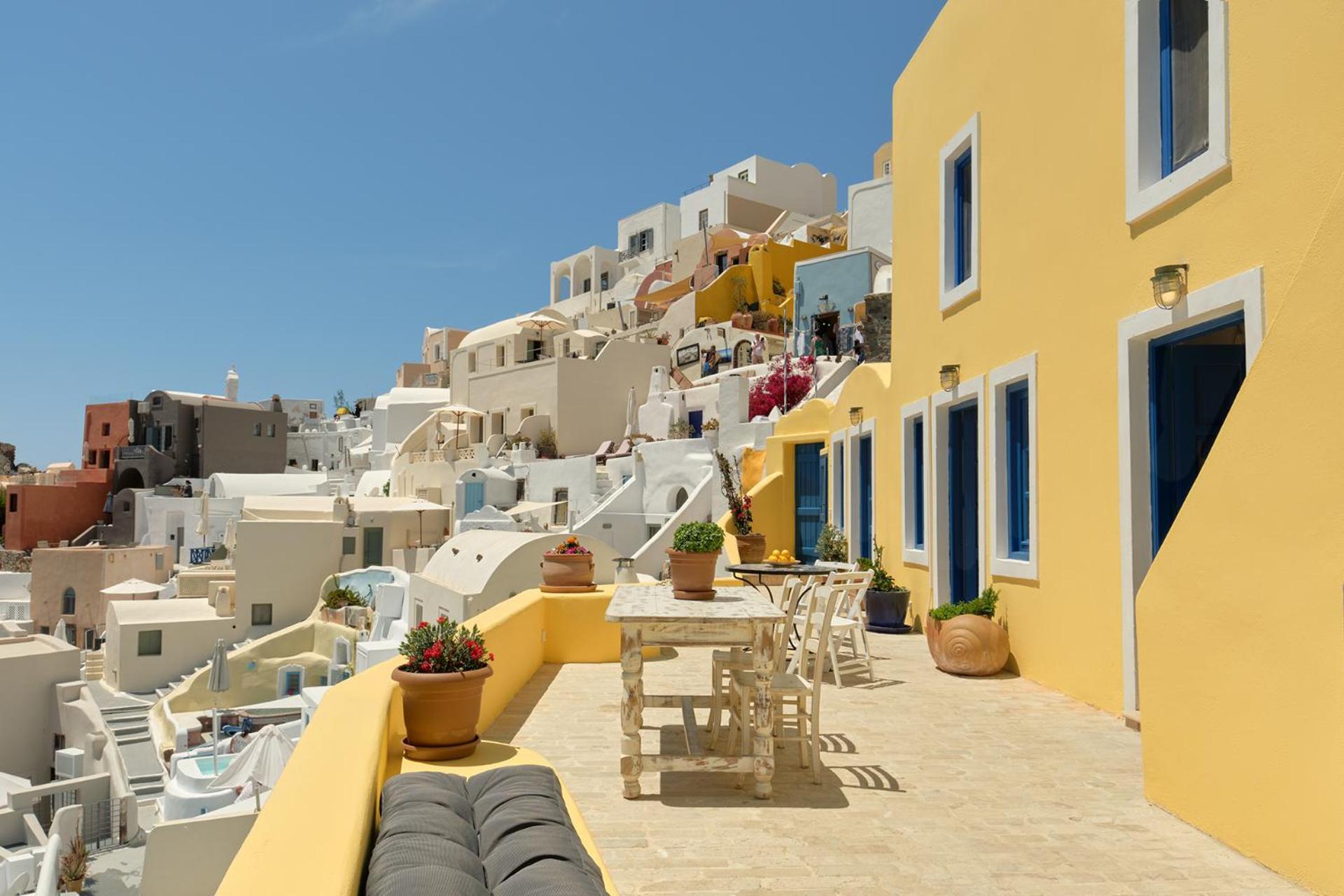 Ilivatos - Elegant Villa On The Caldera'S Edge أويا المظهر الخارجي الصورة
