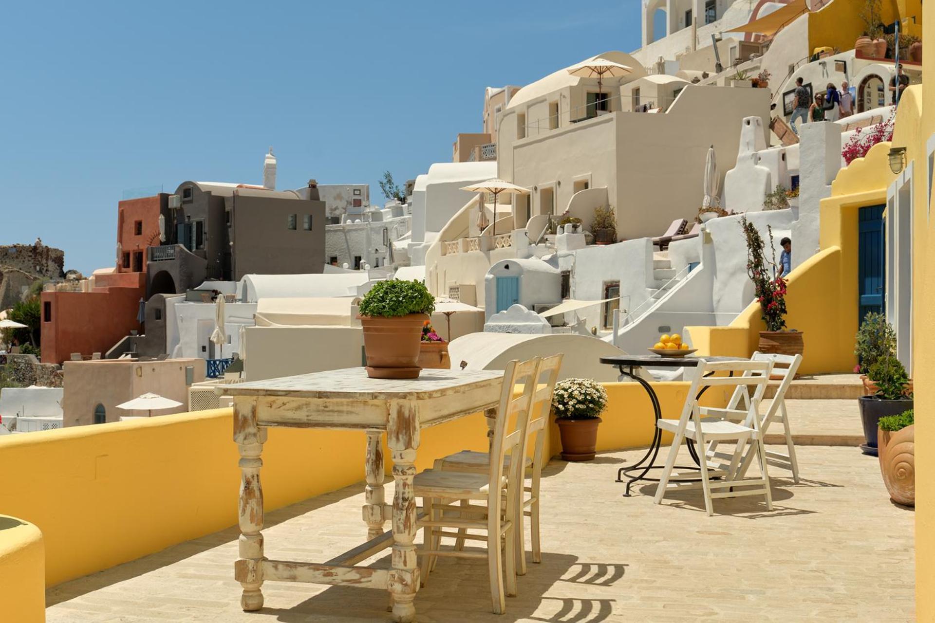 Ilivatos - Elegant Villa On The Caldera'S Edge أويا المظهر الخارجي الصورة